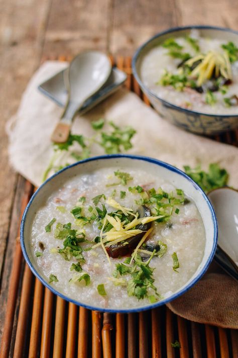 Bubur Lambuk, Pork Congee, Congee Recipe, Rice Congee, Wok Of Life, Woks Of Life, The Woks Of Life, Korean Chicken, Rice Porridge