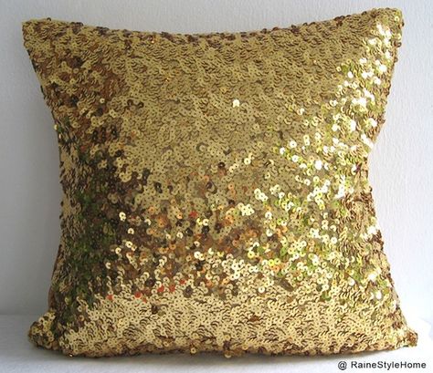 bling bling Night Luxury, Starry Starry Night, Gold Sequins, My Eyes, Starry Night, Cushion Cover, Sequin, Gold