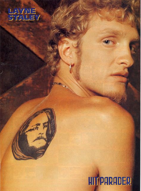 https://flic.kr/p/ay2TGZ | LS-193 Layne Stanley, Mike Inez, S Tattoos, Mad Season, Jerry Cantrell, Layne Staley, Grunge Guys, Tattoo Graphic, I Cant Do This