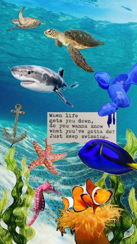 #ocean # finding nemo Finding Nemo Aesthetic, Nemo Aesthetic, Finding Nemo, Book Worms