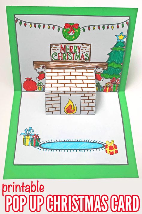 Pop Up Christmas Cards Diy Templates, Pop Up Card Templates Free Printable, Pop Out Christmas Cards, Diy Pop Up Christmas Cards, Maths Quotes, Christmas Pop Up Cards, Christmas Activities For School, Pop Up Christmas Cards, Xmas Projects