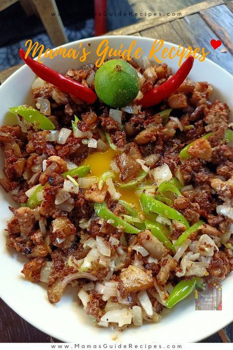 Easy Crispy Sisig Recipe Crispy Sisig, Sisig Recipe, Pinoy Food, Filipino Food, So Yummy, Filipino Recipes, Simple Way, Nom Nom, The Family