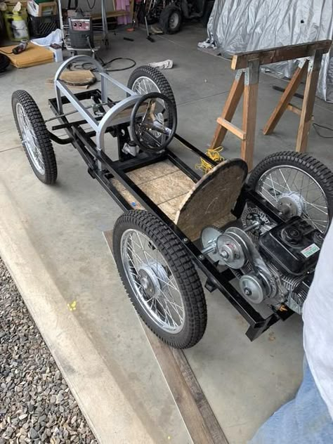 Cycle Kart, Dieselpunk Vehicles, Three Wheeled Car, Homemade Go Kart, Bike Cart, Go Kart Plans, Mini Jeep, Diy Go Kart, Amphibious Vehicle