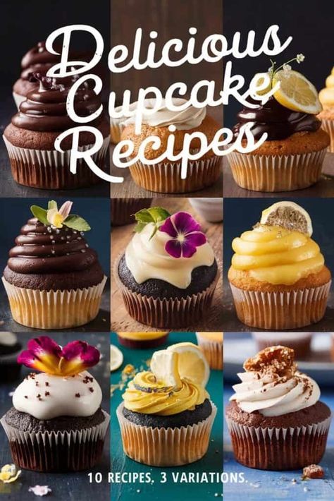 10 Delicious Cupcake Recipes That Will Make You the Star Baker Fruit Flavored Cupcakes, Trendy Cupcakes Ideas, Best Ever Cupcakes, Strawberry Milkshake Cupcakes, Fancy Cupcakes Recipes, Popular Cupcake Flavors, Classy Cupcakes, Flavoured Cupcakes, Moist Cupcake Recipes