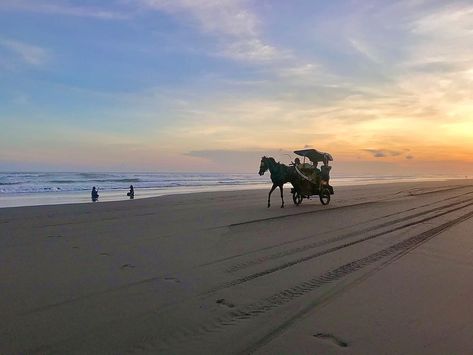 Andong di Pantai Parangtritis, Image From @dinparbantul #wisata #Jogja yang melliputi wisata #Bantul #Pantai #sunset Yogyakarta memiliki banyak sekali pantai yang dapat anda kunjungi namun kebanyakan dari pantai-pantai tersebut memiliki lokasi yang cukup jauh dari pu... Andong, Foto Pin, Grand Canyon, Camel, Water, Animals, Quick Saves