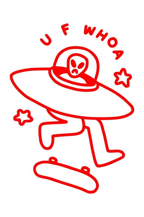 👽🛹Whoa dude, that kick flip is out of this world 🌍🚀 #alien #pun #space #illustration #drawing #doodle #art #tshirt #sticker #cute #funny #digitalart #redbubble #humor #obinsun Alien Tshirt Design, Alien Puns, Space Puns, Kick Flip, Alien Tshirt, Tshirt Sticker, Doodle Shirt, Art Tshirt, Space Illustration