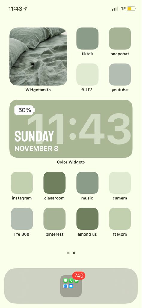 ios 14 sage green homescreen iphone inspo inspiration Sage Green Iphone Layout Ideas, Sage Green Home Screen Ideas, Sage Green Homescreen Ideas, Sage Green Layout Iphone, Homescreen Layout Iphone Green, Green Iphone Home Screen Layout, Green Ios Homescreen, Ios Green Homescreen, Sage Green Phone Layout