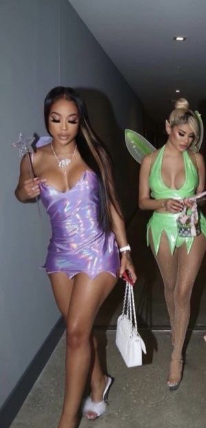 Halloween Costumes For 3 Fairies, Halloween Outfit Best Friend, Friend Halloween Costumes Two College, Tinkerbell And Vida Costume, Bestie Matching Costumes, Duo Halloween Costumes Fairy, Cute Duo Halloween Costumes Girl, Girl Halloween Duo Costumes, 3 Friend Group Halloween Costumes