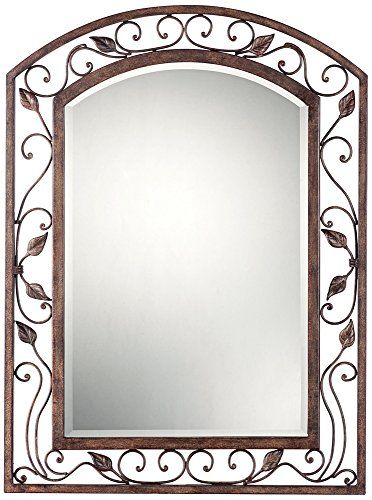 Kirkland Mirror, Refurbished Mirror, Decorating Mirror Frames, Bed Steel, Entrance Mirror, Wrought Iron Mirror, Horizontal Mirrors, Steel Sofa, Decor For Bathroom