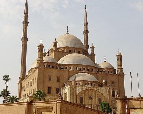 Egyptian Mosque, Egypt Mosque, Egypt Itinerary, City Of Brass, Cairo Citadel, Ancient Alexandria, Intarsia Crochet, Tourism Design, Castle Fortress