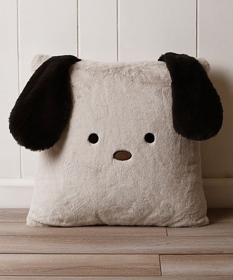 Puppy Plush, Sewing Cushions, Diy Bebe, Faux Fur Pillow, Fur Pillow, Baby Sewing Projects, Fabric Toys, Cat Doll, Baby Pillows