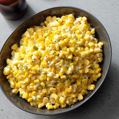 Creamy Jalapeno Corn, Jalapeño Corn, Deviled Egg Potato Salad, Barbecue Sides, Easy Summer Side Dishes, Corn Side Dish, Creamy Jalapeno, Corn Dishes, Jalapeno Recipes