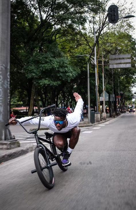 Career Conversations: Meet Nigel Sylvester, Fashion's Coveted Pro-BMX Athlete | News | CFDA Love And Obsession, Nigel Sylvester, 2023 Paris Fashion, Bmx Videos, Bmx Street, Forbes Magazine, Steve Aoki, Rick Ross, Dj Khaled