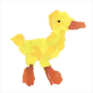 Art Projects for Kids: Torn Duck Collage Duck Collage, Kindergarten Drawing, Duck Crafts, Kindergarten Art Lessons, Tears Art, Art Projects For Kids, Duck Art, Collage Art Projects, Homeschool Art