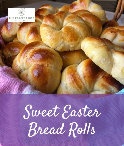 Easter Breads And Rolls, Sweet Easter Bread, Sweet Yeast Bread, Easter Rolls, Easter Bread Recipe, Yeast Bread Recipes, Easter Bread, Sweet Dough, Yeast Bread