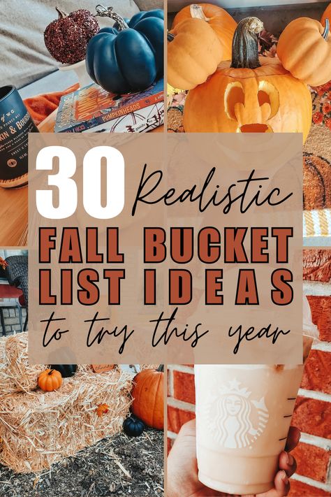 fall bucket list Bucket List Fall Ideas, Ultimate Fall Bucket List, Fall Fun Things To Do, Fall Must Do List, Fall Bucket List With Kids, Fall Bucket List For Adults, Kids Fall Bucket List, Fall Day Activities, Fall List Bucket