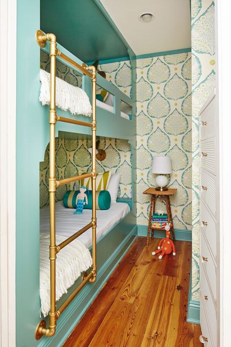 Beach Condo Decor, Best Blue Paint Colors, Florida Cottage, Custom Millwork, Bunk Rooms, Condo Remodel, Dream Beach Houses, Condo Decorating, Tropical Home Decor