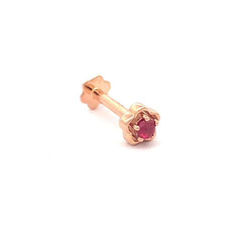 PRICES MAY VARY. GENUINE NATURAL RUBY: Adorned with a 3.5mm natural Ruby (0.06ct), adding a touch of natural beauty and elegance to your nose piercing. SOLID 14K ROSE GOLD: Crafted from high-quality solid 14K rose gold, ensuring durability, longevity, and a luxurious finish, perfect for sensitive skin. INTERNALLY THREADED 8MM POST: Featuring an internally threaded 8mm post, this nose stud ensures a secure and comfortable fit, minimizing irritation and maximizing comfort for all-day wear. MULTI-P Cute Nose Rings Studs, Cool Nose Rings, Gold Nose Ring Stud, Cute Nose Rings, Pretty Piercings, Nose Piercing Jewelry, Nose Studs, Gold Nose Rings, Cute Piercings