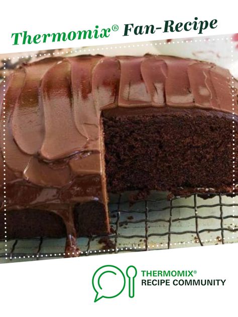 Thermomix Chocolate Cake, Quick Chocolate Cake, Thermomix Recipes Dinner, Thermomix Recipes Healthy, Thermomix Baking, Mix Chocolate, Sweet Potato Brownies, Vegan Chocolate Cake, Thermomix Desserts