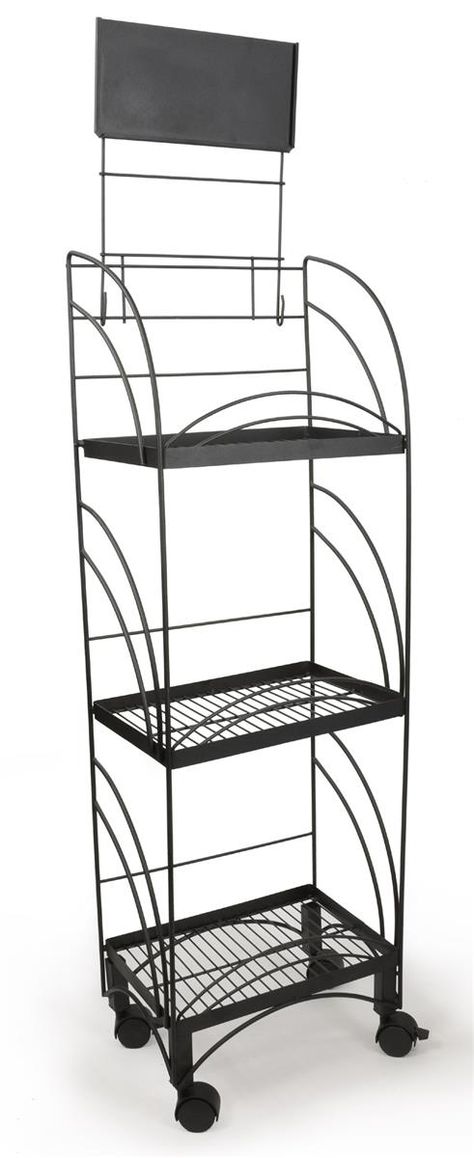 Metal Store, Shelving Display, Metal Shelving, Retail Fixtures, Wire Shelving Units, Earth Energy, Shop House Ideas, 3 Shelves, Pop Display