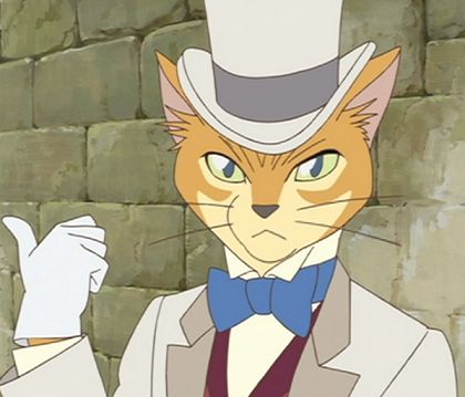 Baron Humbert Von Gikkingen, The Cat Returns Baron, Studio Ghibli Films, Art Studio Ghibli, Personajes Studio Ghibli, The Cat Returns, Studio Ghibli Characters, Comedy Anime, Ghibli Artwork