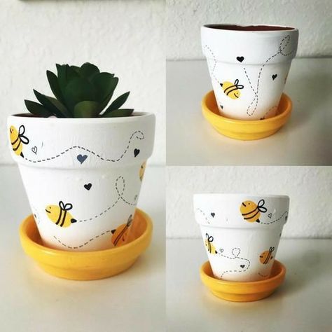 Healthy Vegetables Recipes, Vegetable Recipes Healthy, Garden Ideas Flower, Landscaping Garden Ideas, Flower Gardening Ideas, Plant Pot Design, Honey Bee Decor, Flower Pot Art, Plant Pot Diy