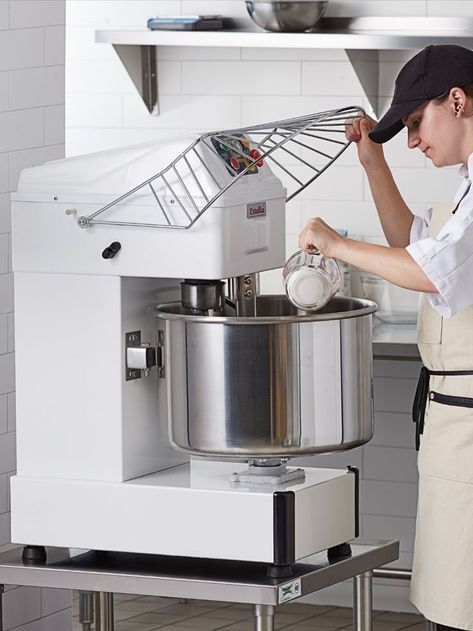 Shop our Estella Bakery Equipment Sale! Use code BAKERY for great deals on dough mixers, dough sheeters, and bread slicers. If you own a restaurant or bakery, commercial bakery equipment is a must-have. Create bread and baked goods from scratch with your bakery equipment! Dough Mixer, Opening A Bakery, Bakery Kitchen, Kitchen Ideals, Baking Equipment, Commercial Kitchen Equipment, Bakery Supplies, Stainless Steel Mixing Bowls, Bakery Business