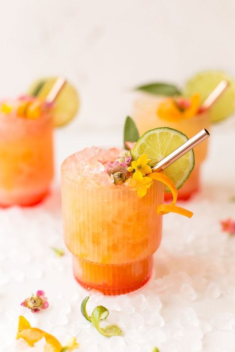 Recipe on a pineapple mango rum punch that will make you feel like you're in the Caribbean. Pineapple Mango Rum Punch, Rum Punch Cocktail, Rum Punch Recipe, Bachelorette Party Drinks, Mango Rum, Rum Punch Recipes, Punch Cocktails, Punch Recipe, Rum Punch