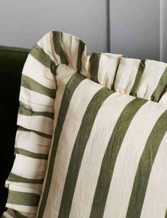 Cushions | Rose & Grey | Rose & Grey Scandi Furniture, Linen Cushions, Country Cottage Decor, Green Candy, Soft Furnishings Cushions, Luxury Cushions, Bolster Cushions, Striped Cushions, Colourful Cushions