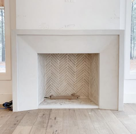 Fireplace Remodel, Home Fireplace, Fireplace Makeover, Fireplace Mantle, Fireplace Design, Fireplace Surrounds, Wood Flooring, House Inspo, House Inspiration