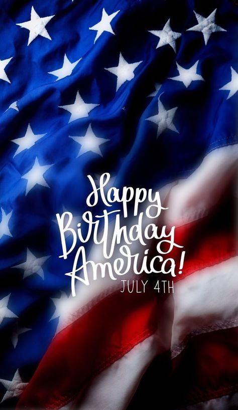 Happy Birthday America, God Bless America, God Bless, American Flag, 4th Of July, Happy Birthday, Flag, Birthday