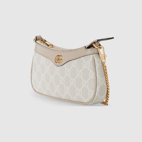 Shop the Ophidia mini bag in white at GUCCI.COM. Enjoy Free Shipping and Complimentary Gift Wrapping. Cosmology School, Ophidia Mini Bag, Purse Wishlist, Wishlist Ideas, My Style Bags, Fancy Things, College Fits, Coastal Granddaughter, Gucci Ophidia