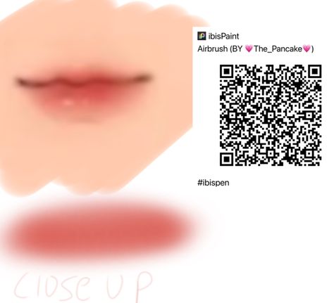 Lips Drawing Ibispaint, Air Brush Ibis Paint, Lips Ibis Paint Code, Kiss Mark Ibis Paint Code, Airbrush Ibis Paint Code, Jelly Art Style Brush Ibis Paint, Kiss Brush Ibis Paint, Cọ Ibis Paint, Ibis Paint Qr Code