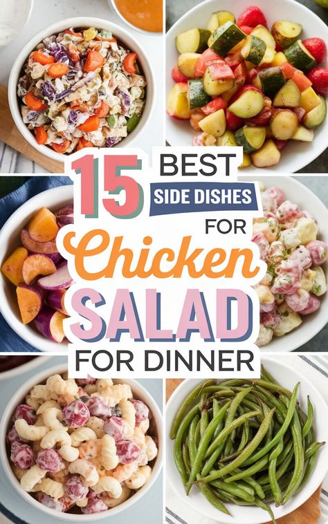 Get ready to wow your guests with these mouthwatering side dish ideas for your chicken salad luncheon! 🍅🥒 #foodlover #entertaining Chicken Salad Lunch, Cajun Chicken Salad, Waldorf Chicken Salad, Walnut Chicken Salad, Walnut Chicken, Delicious Side Dishes, Zesty Chicken, Cranberry Chicken Salad, Delicious Chicken Salad