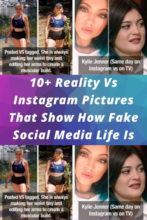 Fake Social Media Life, Reality Vs Instagram, Fake Social Media, Instagram Vs Reality, Laughing Jokes, Fake People, People Struggle, Do What You Want, Like Instagram