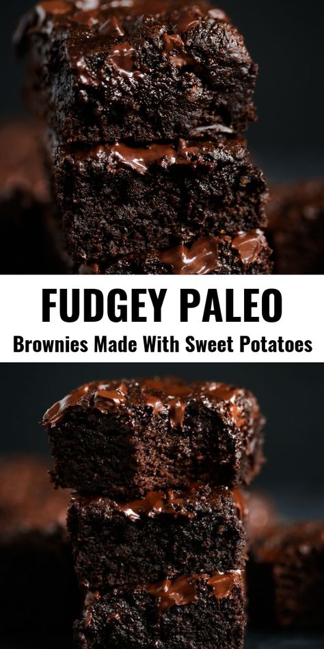 Best Homemade Brownies, Easy Homemade Brownies, Paleo Cakes, Baking Brownies, Homemade Brownies Easy, Potato Brownies, Paleo Brownies, Flourless Brownies, Toddler Lunch