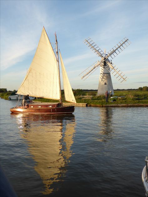 On the Norfolk Broads. Norfolk Broads Landscapes, Windy Miller, 2025 Manifestation, Elizabeth Queen Of England, Black Shuck, Suffolk Coast, Queens Guard, North Norfolk, Norfolk Island