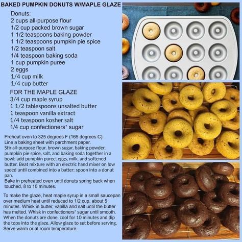 Mini Donut Recipes, Doughnut Recipes, Doughnut Recipe Easy, Pumpkin Doughnut, Easy Donut Recipe, Homemade Donuts Recipe, Easy Donuts, Baked Donut Recipes, Cookie Cake Pie