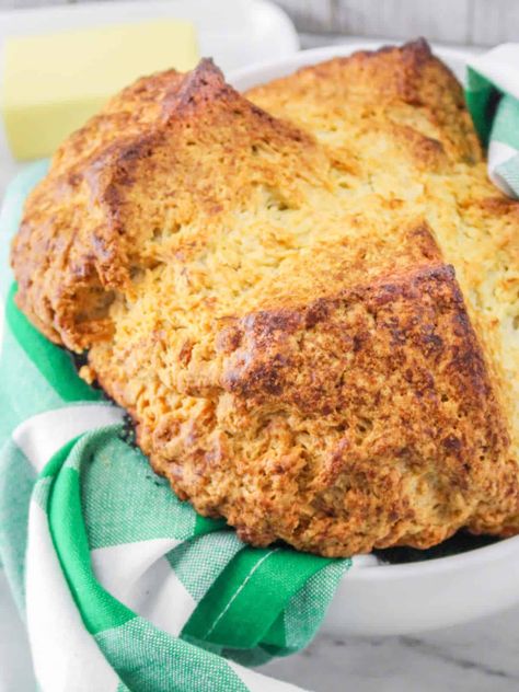 Making traditional Irish soda bread gluten-free is easier than you think! Consider trying out this easy recipe for gluten-free soda bread. It's quick, easy, and no difficult kneading or long rising times required! Why You Will Love This Recipe This simple yet delicious loaf of traditional Irish soda bread is sure to be a favorite quick bread for soups and stews. Gluten Free Soda Bread, Gluten Free Irish Soda Bread, Traditional Irish Soda Bread, Irish Soda Bread Recipe, 30 Minute Meals Easy, Irish Soda, Yeast Bread Recipes, Irish Soda Bread, Soda Bread