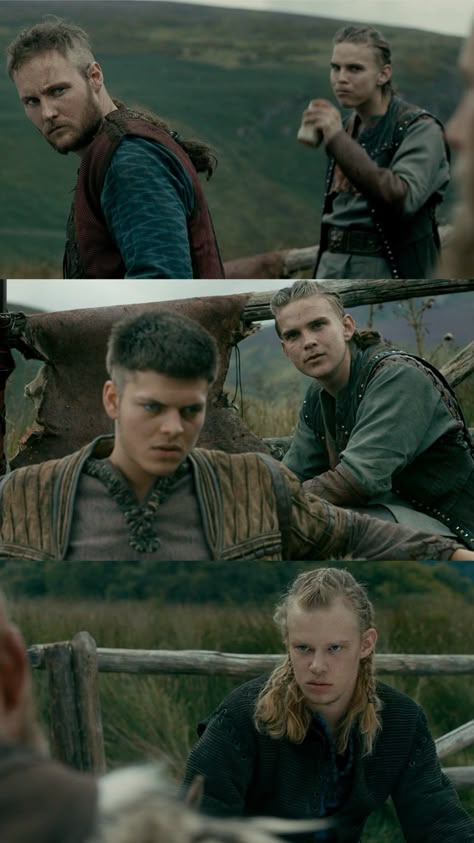 Ragnar Sons, Vikings Season 4, Sons Of Ragnar, Vikings Season, Ivar The Boneless, Alex Høgh, Vikings Ragnar, Medieval Style, Ragnar Lothbrok