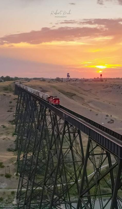 Lethbridge Alberta, Bridge, History, Photography