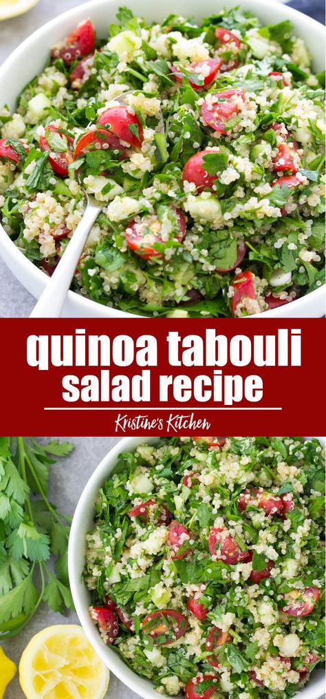 Tabule Salad With Quinoa, Quinoa Tabule Salad, Indian Quinoa Salad, Toubouleh Recipe, Quinoa Tabouli Salad, Tabouli Salad Traditional, Tabouli Salad Quinoa, Tabuli Salad, Tabouleh Salad Recipe