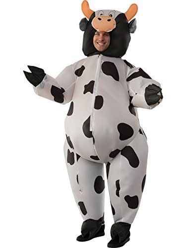 Men's Inflatable Cow Costume, Standard Best Halloween Costumes & Dresses USA Cow Halloween Costume, Bug Costume, Cow Costume, Inflatable Costumes, Cow Face, Black Cow, Adult Halloween Costumes, Baby Outfits, Mens Costumes