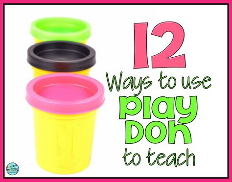 Play Doh Activities, Kinesthetic Learning, Play School, Math Methods, Mental Math, Math Tricks, Basic Math, Literacy Skills, Elementary Education