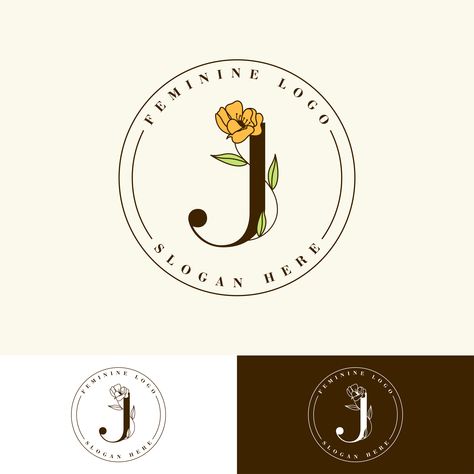 J Logo Design Ideas, J Letter Logo Design, J Logo Design, Logo J, J Logo, Feminine Logo Design, Perfume Logo, Jewelry Logo Design, Logo Design Feminine