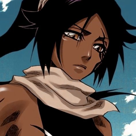 Yoruichi Pfp Manga, Yoruichi Colored Manga, Yoruichi Manga Color, Yoruichi Bleach Icons, Yorichi Bleach, Yoruichi Shihouin Icon, Yoruichi Shihouin Manga, Bleach Yoruichi Manga, Yoruichi Pfp