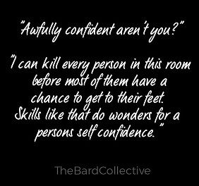 Confident. | dialogue prompt – PROMPTUARIUM | Bloglovin’ Starter Writing Prompts, Threatening Dialogue Prompts, Dark Dialogue Prompts, Assassin Dialogue Prompts, Family Dialogue Prompts, Cool Writing Prompts, Cute Dialogue Prompts, Writing Dialogue Prompts Story Ideas, Sarcastic Villain Dialogue Prompts