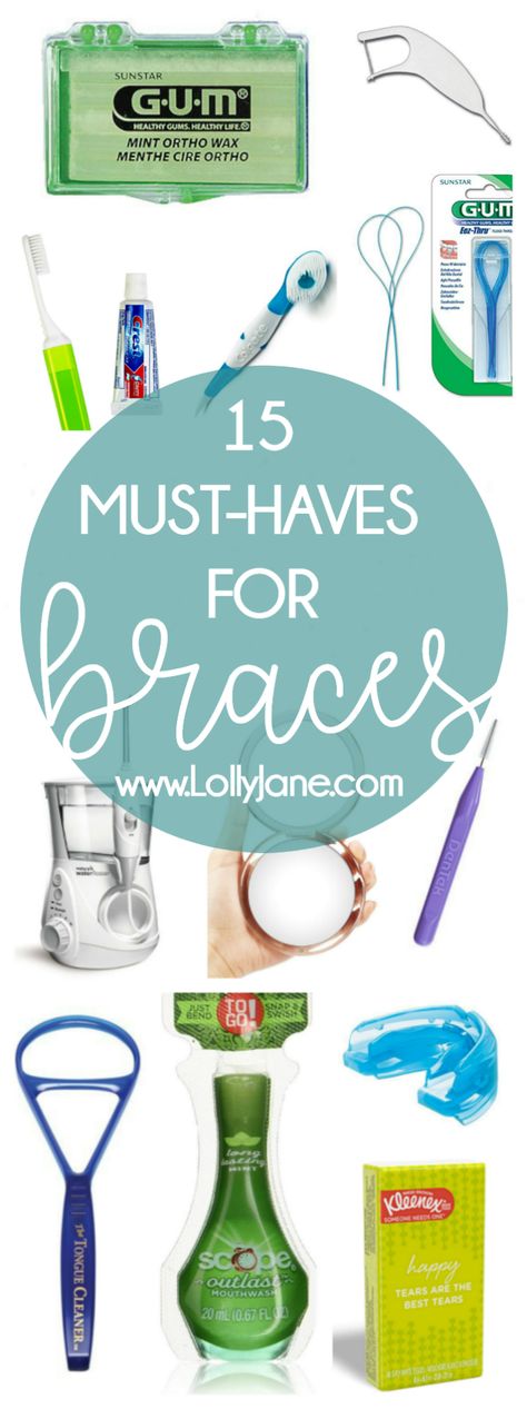 Braces Cleaning Tips, Braces Kit Survival, Braces Survival Kit For School, Braces Must Haves Products, Best Toothbrush For Braces, Braces Care Tips, Braces Must Haves, Braces Essentials Kit, New Braces Care Package