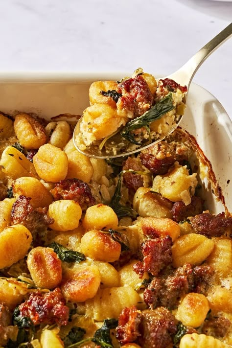 Gnocchi Stuffing Gnocchi Stuffing, Host Friendsgiving, Green Bean Casserole Bites, Homemade Turkey Stuffing, Fall Casserole Recipes, Fall Casseroles, Recipe Gifts, Cider Donuts Recipe, Apple Cider Donuts Recipe