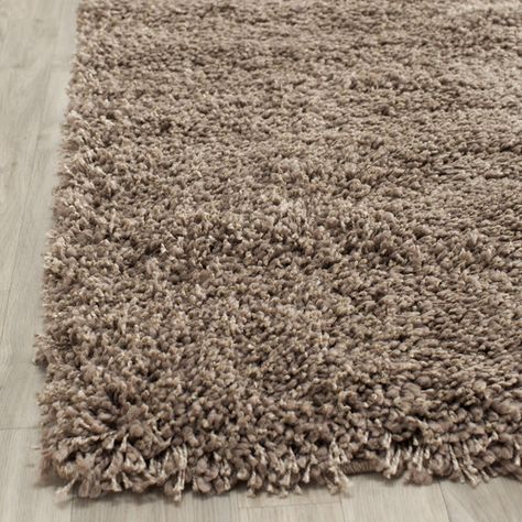 Found it at Wayfair - Shag Taupe Area Rug Frieze Carpet, Taupe Area Rug, West Coast Fashion, Safavieh Rug, Taupe Rug, Square Area Rugs, Stylish Rugs, Diy Carpet, Shag Area Rug